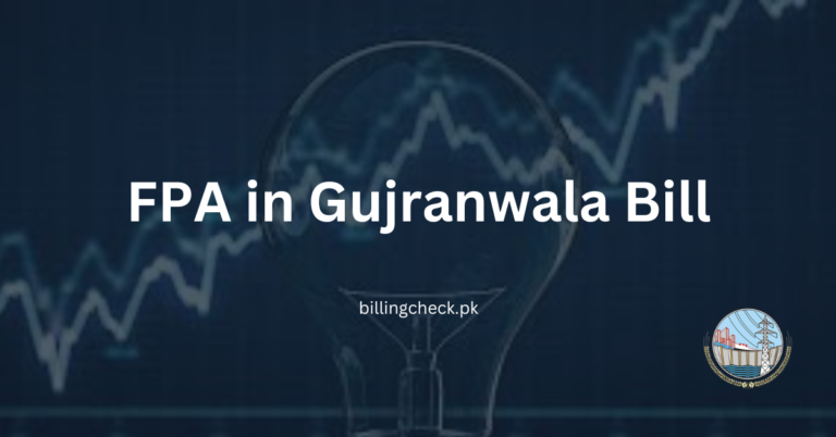 FPA In Gujranwala Bill