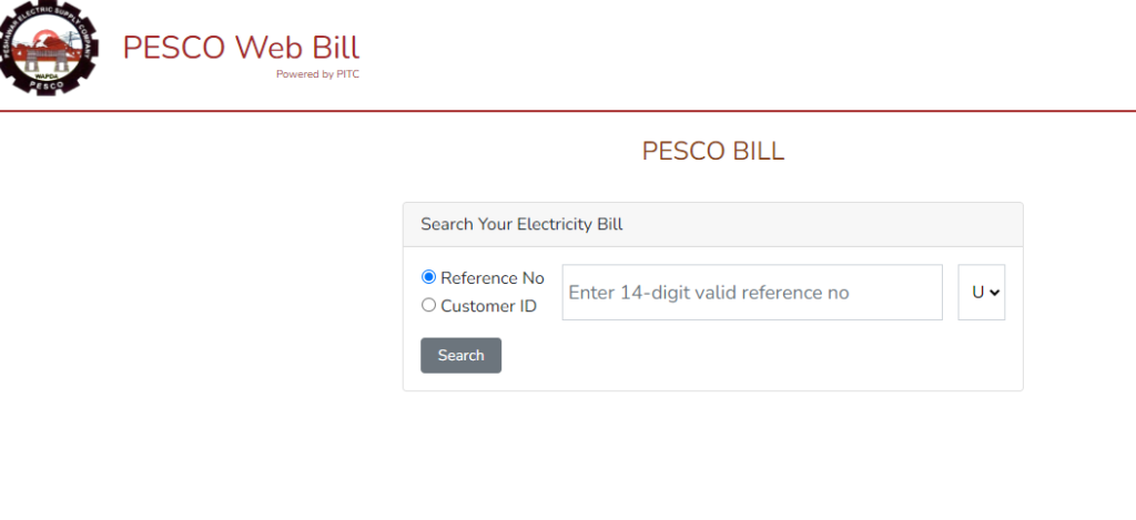 PESCO Online Bill Pay via Bank Website